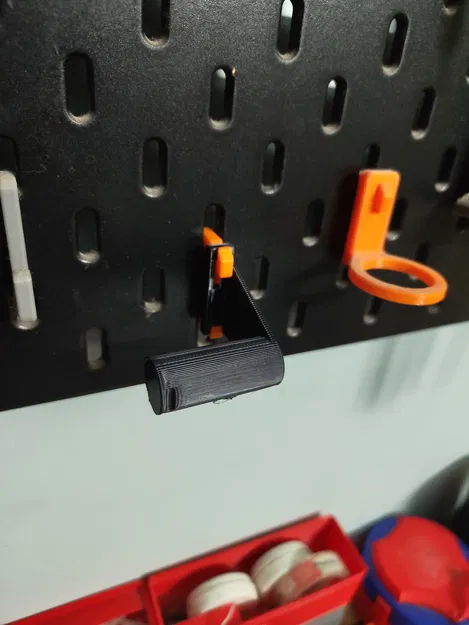 Giá đỡ cuộn dây thiếc hàn cho bảng ghim IKEA Skadis - Image 3