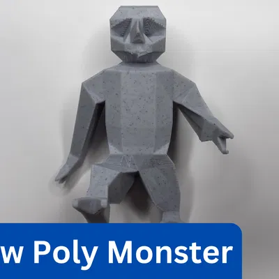 Quái Vật Low Poly