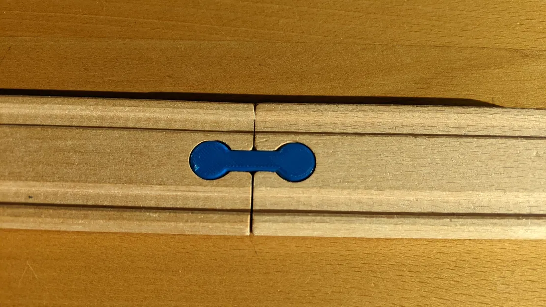 Phần nối cho đường ray tàu gỗ (phù hợp Brio) - Image 2