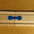 Phần nối cho đường ray tàu gỗ (phù hợp Brio) - Thumbnail 2