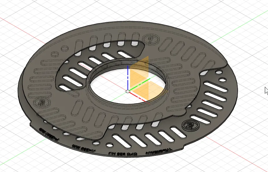 Mặt nạ Tribahtinov cho Celestron CPC 925 Edge HD & Núm vặn MyC925 - Image 2