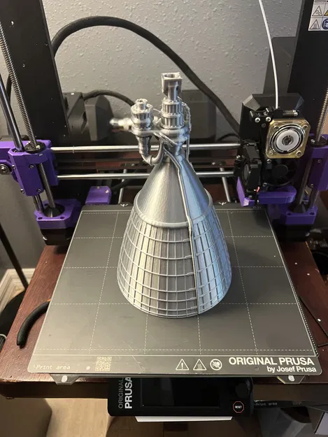 Động cơ Raptor SpaceX Phiên bản Chân không - Image 1