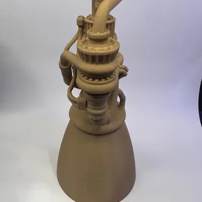 Mô hình Động cơ Raptor SpaceX