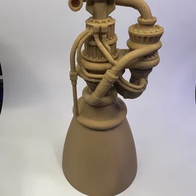 Mô hình Động cơ Raptor SpaceX