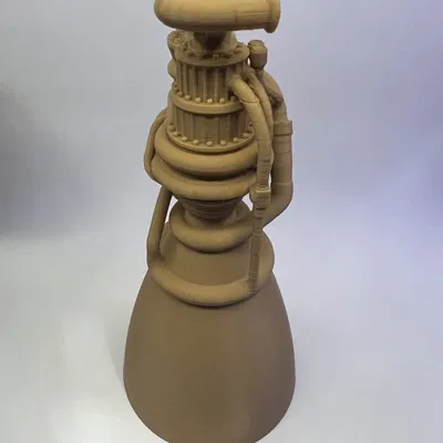 Mô hình Động cơ Raptor SpaceX