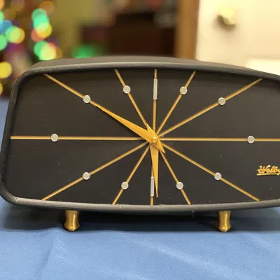 Đồng Hồ Treo Tường Welby Phong Cách Trung Niên - Mặt Đơn Giản Remix MMU/AMS