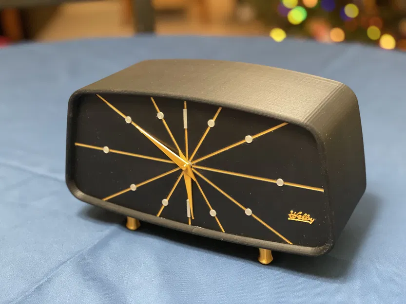 Đồng Hồ Treo Tường Welby Phong Cách Trung Niên - Mặt Đơn Giản Remix MMU/AMS - Image 2