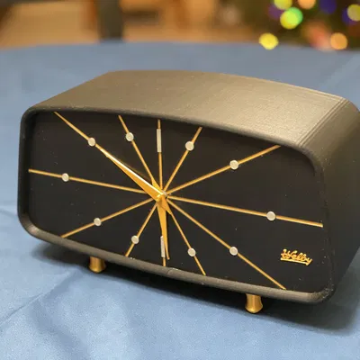 Đồng Hồ Treo Tường Welby Phong Cách Trung Niên - Mặt Đơn Giản Remix MMU/AMS