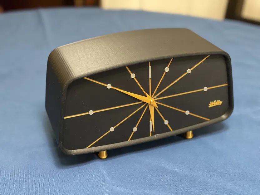 Đồng Hồ Treo Tường Welby Phong Cách Trung Niên - Mặt Đơn Giản Remix MMU/AMS - Image 3