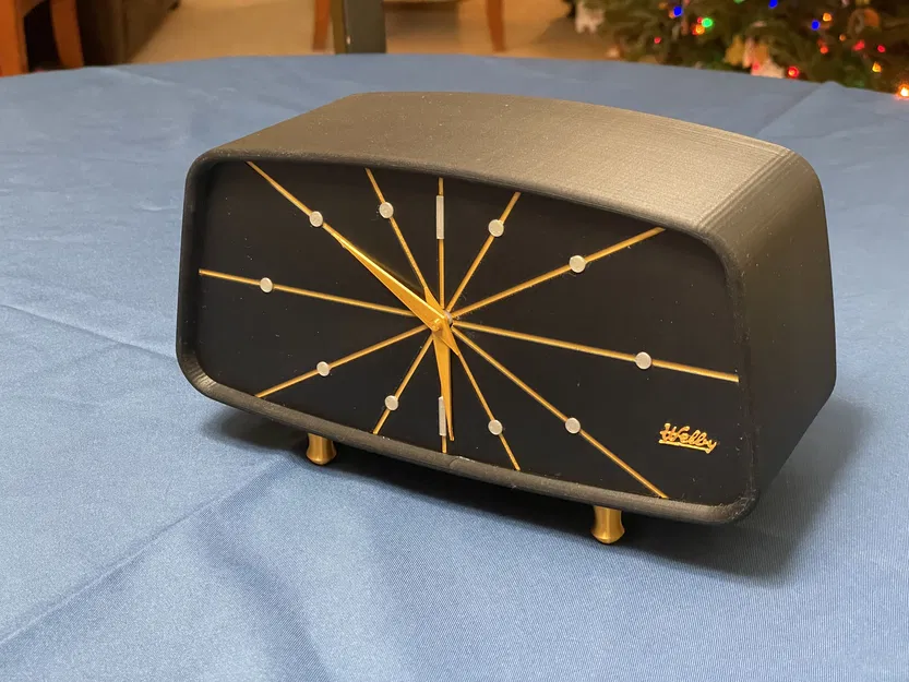 Đồng Hồ Treo Tường Welby Phong Cách Trung Niên - Mặt Đơn Giản Remix MMU/AMS - Image 4