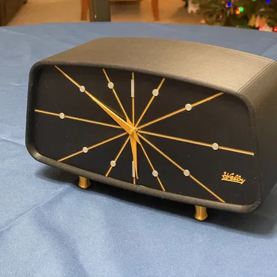 Đồng Hồ Treo Tường Welby Phong Cách Trung Niên - Mặt Đơn Giản Remix MMU/AMS