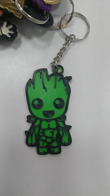 Móc Khóa Baby Groot Dễ Thương - Image 1