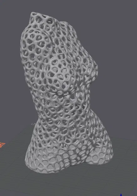 Mô Hình Body Phụ Nữ Sexy Phiên Bản Voronoi - Nude NSFW - Image 1