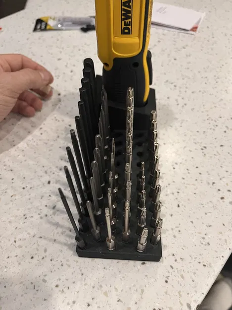 Giá đỡ mũi vít 1/4” cho tua vít không dây Dewalt 8v - Image 2