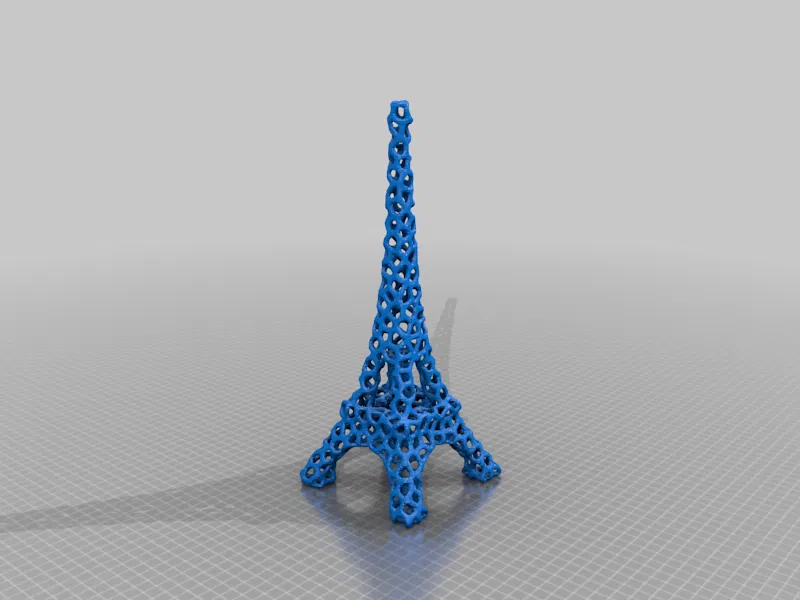 Tháp Eiffel - Họa Tiết Voronoi - Image 2