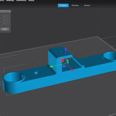 Giá đỡ đèn đôi và dẫn Filament cho Ender3 V3SE, V24