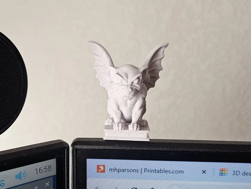 Gargoyle Trang Trí Màn Hình Máy Tính - Image 5