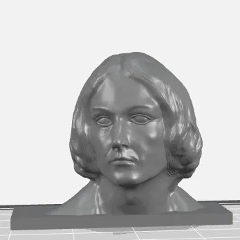 Đầu Nicolaus Copernicus (Mikołaj Kopernik) có đế