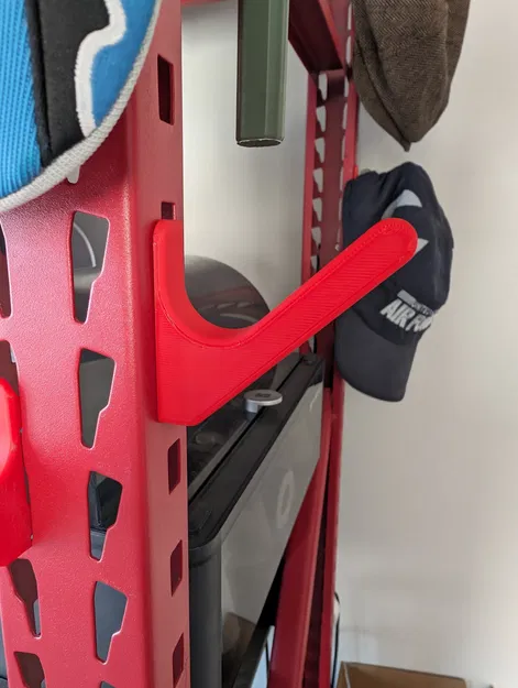 Móc Treo Cho Kệ Nặng Đỏ Của Home Depot - Image 2