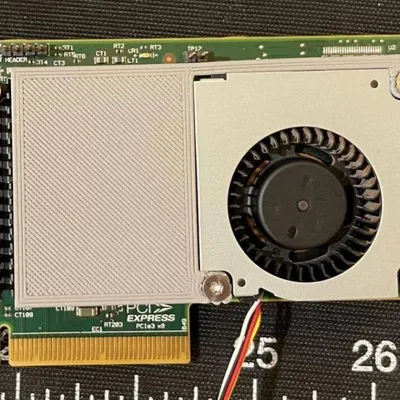 Giá đỡ quạt thổi cho LSI SAS9300-8e