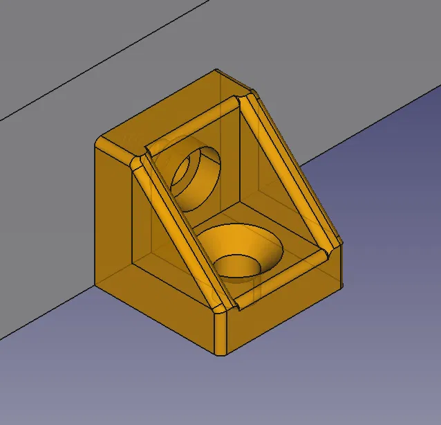 Giá đỡ gắn bộ nguồn Meanwell RSP-320 (Treo trần) cho vít gỗ M5 (cấy chìm) - Image 1