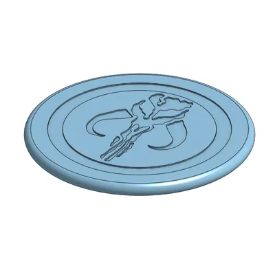 Đế Lót Ly Huy Hiệu Fett