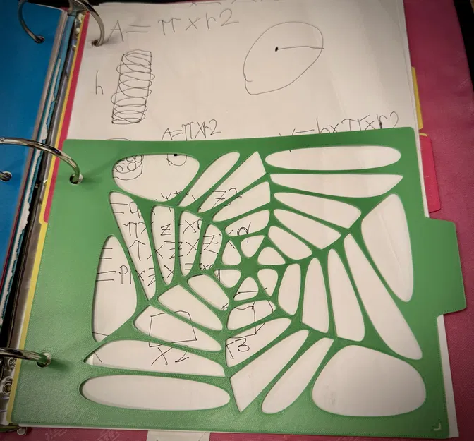 Vách ngăn 3 lỗ họa tiết Voronoi, Penrose và hơn thế nữa - Image 1