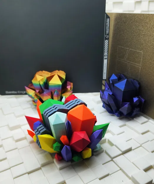 Giá Đỡ Khay In Hình Chùm Pha Lê - Không Cần Support - Image 3