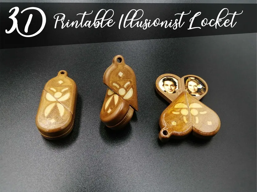 Mặt dây chuyền Ảo Thuật Gia Hình Trái Tim Dịp Lễ Tình Nhân - Image 1