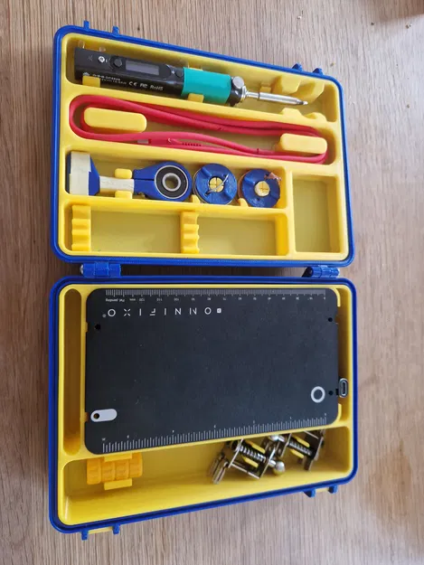 Miếng Lót Hộp Rugged Pinecil XXL XXL Omnifixo + Đế Pin Baseus 65W - Image 1