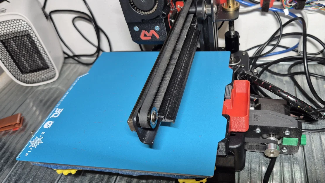 Giá đỡ làm sạch vòi phun Kingroon KP3S và khay chứa mực thải (hỗ trợ le Bambulab A1 mini) - Image 1