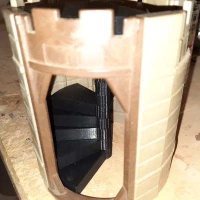 Cầu Thang Xoắn Ốc Module