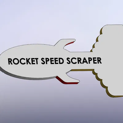 Dụng Cụ Cào Băng Tên Lửa Tốc Độ