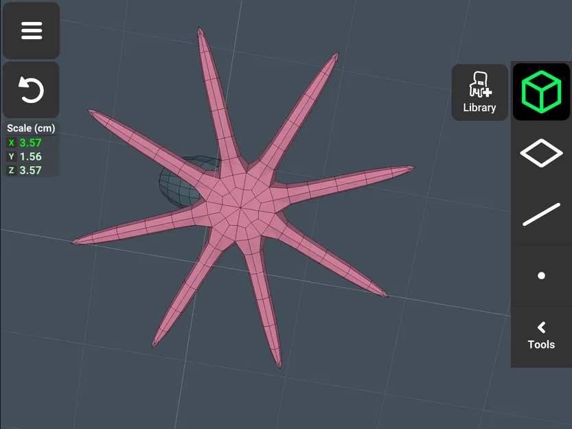 Bạch tuộc Low Poly - Image 2