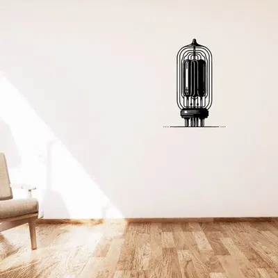 Trang trí tường bóng đèn điện tử / elektronka