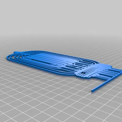 Trang trí tường bóng đèn điện tử / elektronka