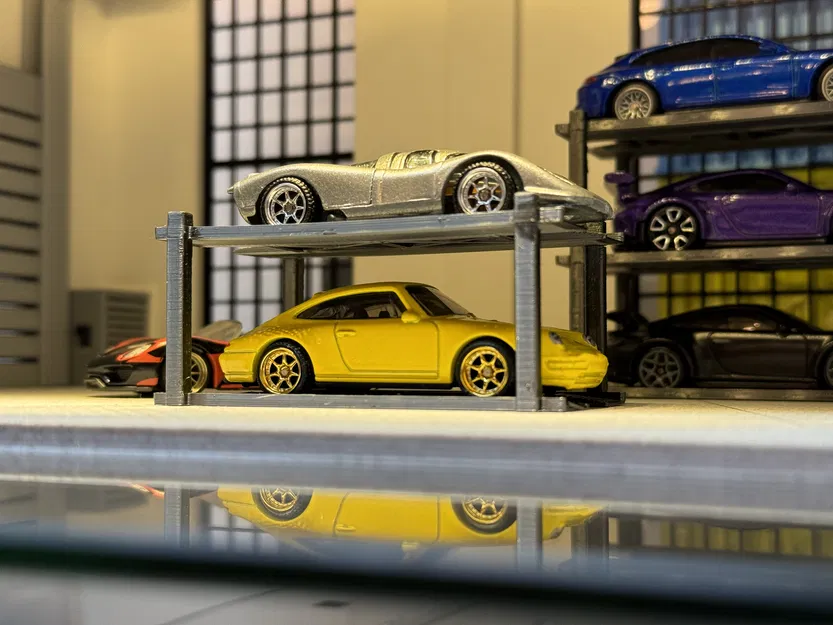 Kệ trưng bày xếp tầng cho xe HotWheels hoặc mô hình tỉ lệ 1:64 - Image 1