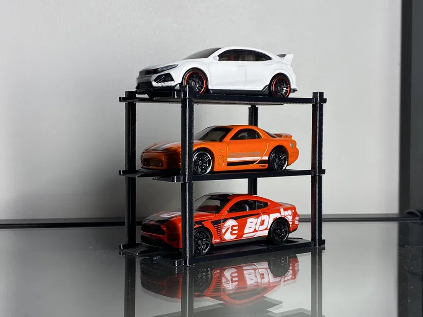 Kệ trưng bày xếp tầng cho xe HotWheels hoặc mô hình tỉ lệ 1:64 - Image 2