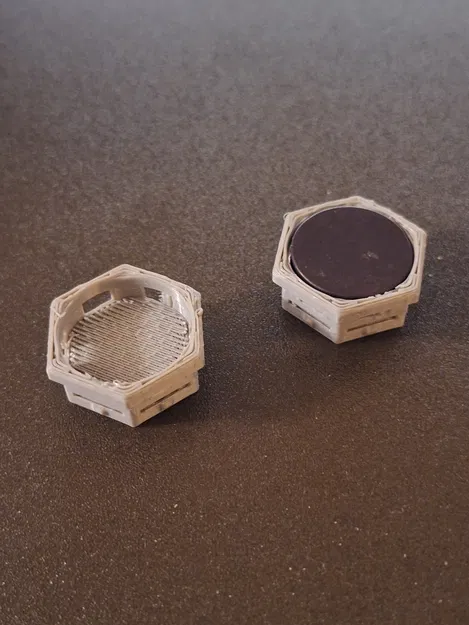 Miếng Chèn Nam Châm Cho Tường Lưu Trữ Tổ Ong (HSW) - Image 2