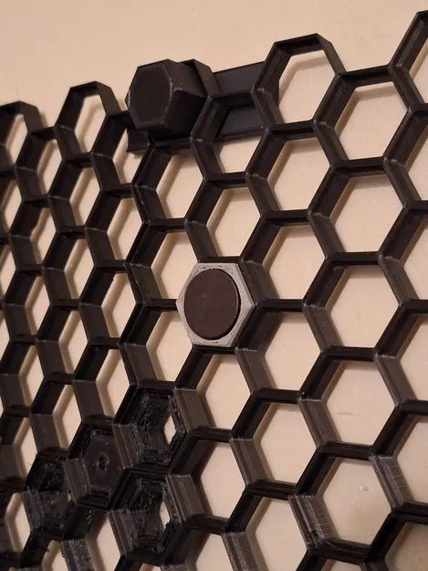 Miếng Chèn Nam Châm Cho Tường Lưu Trữ Tổ Ong (HSW) - Image 3