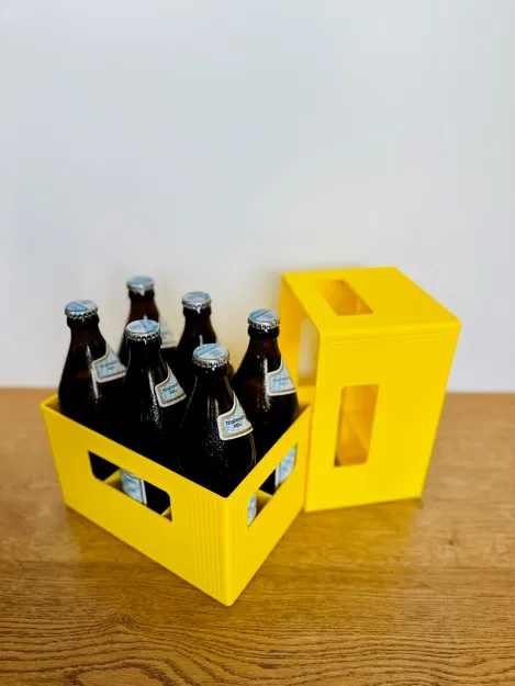 Hộp Đựng Bia 6 Chai 3D In - Sixpack Holder, Thùng Bia - Image 2