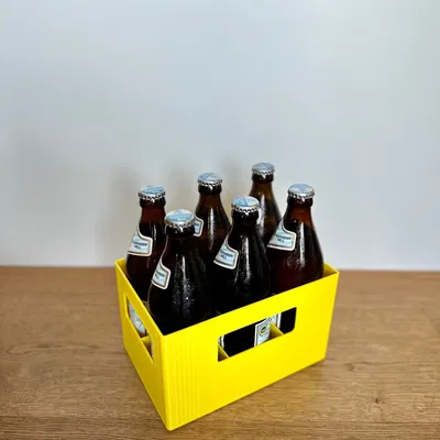Hộp Đựng Bia 6 Chai 3D In - Sixpack Holder, Thùng Bia