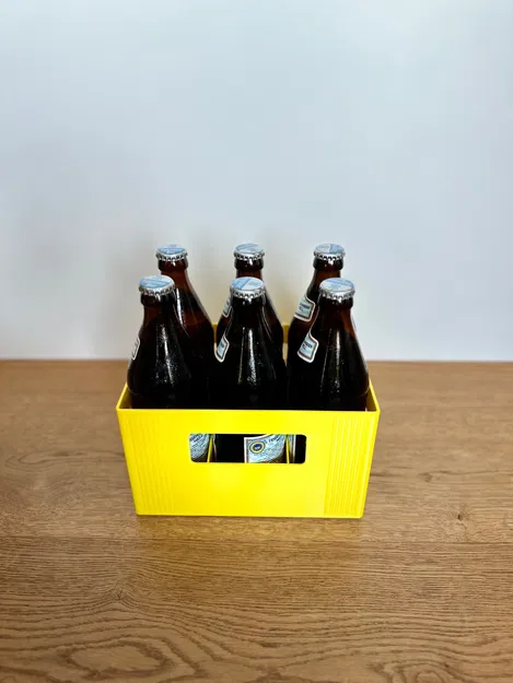 Hộp Đựng Bia 6 Chai 3D In - Sixpack Holder, Thùng Bia - Image 4