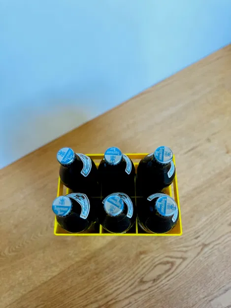 Hộp Đựng Bia 6 Chai 3D In - Sixpack Holder, Thùng Bia - Image 5