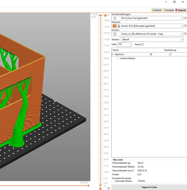 Hộp Đựng Bia 6 Chai 3D In - Sixpack Holder, Thùng Bia - Image 10