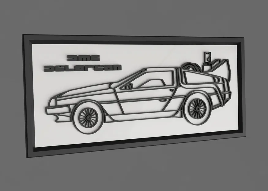 Thẻ Quà Tặng DMC Delorean từ Back to the Future - Image 1