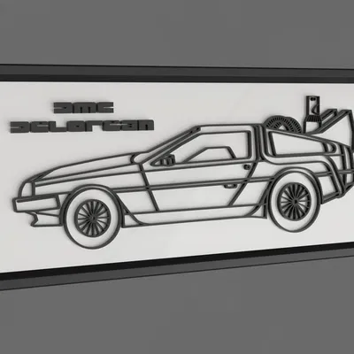 Thẻ Quà Tặng DMC Delorean từ Back to the Future