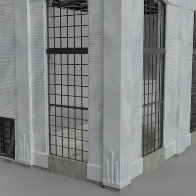 Mô hình kiến trúc công nghiệp phong cách cổ điển (tỷ lệ 1/43)