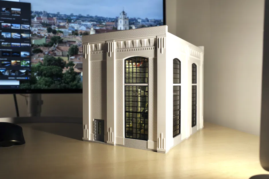 Mô hình kiến trúc công nghiệp phong cách cổ điển (tỷ lệ 1/43) - Image 9