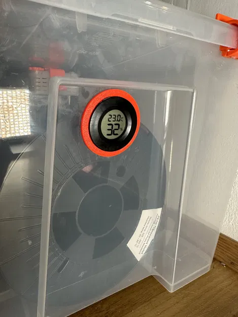 Khoen TPU Vừa Ống Đo Độ Ẩm Cho Hộp Khô Tự Chế Ikea Samla - Image 1